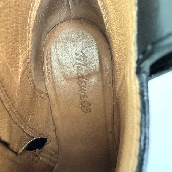 Madewell Womens The Billie Boot Size 8 F5044 Leather Bootie Classic Black - Picture 7 of 11